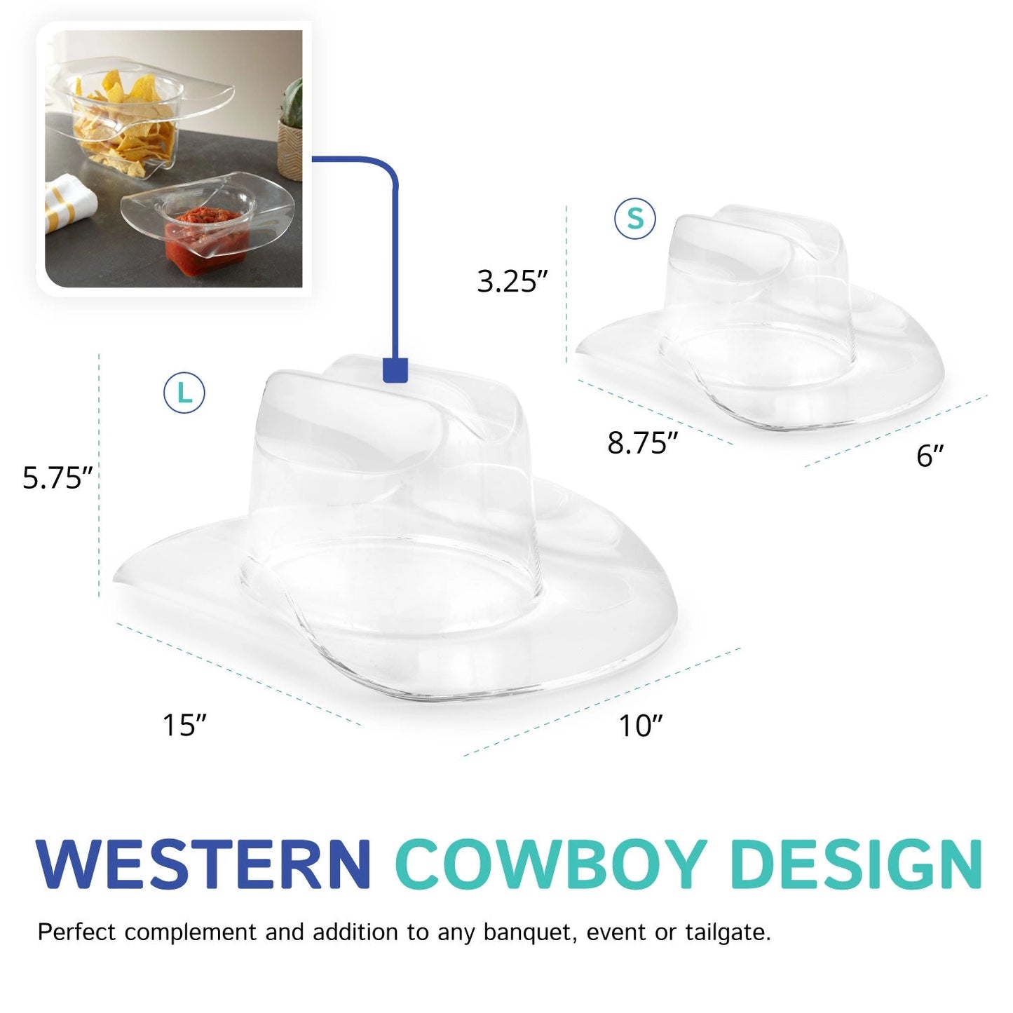 Acrylic Cowboy Hat