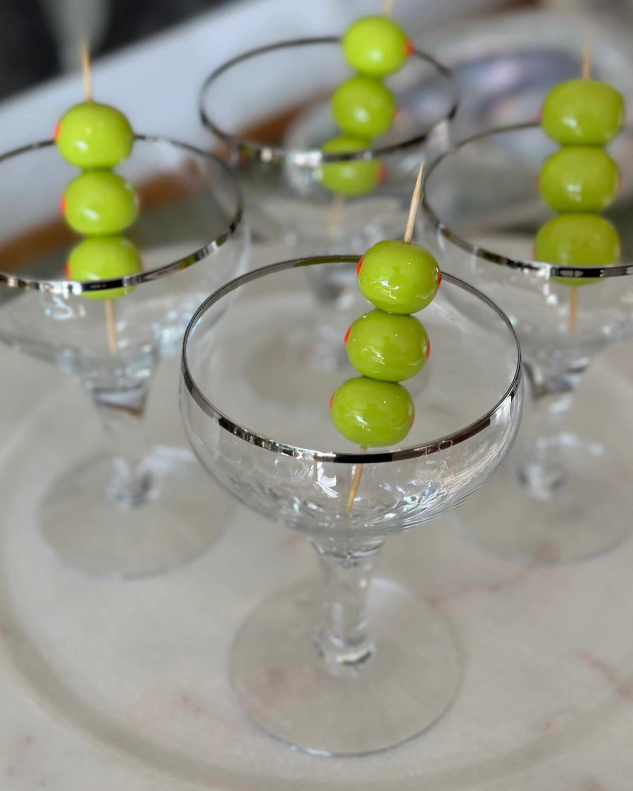 Ceramic Pimento Olives