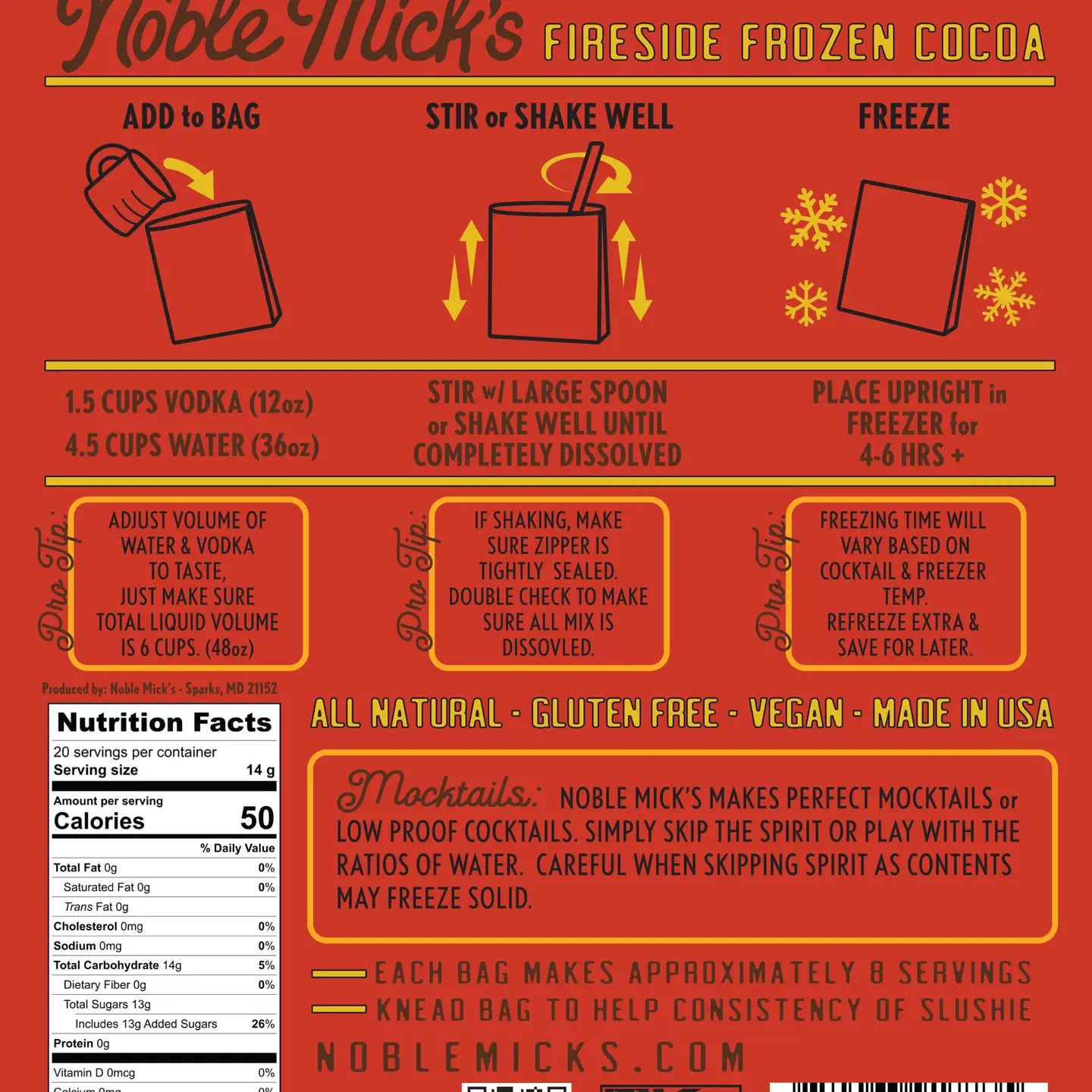 Frozen Fireside Cocoa