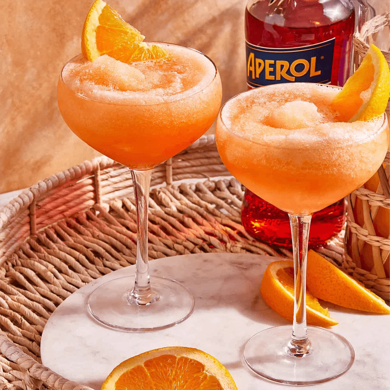 Frozen Aperol Spritz Cocktail