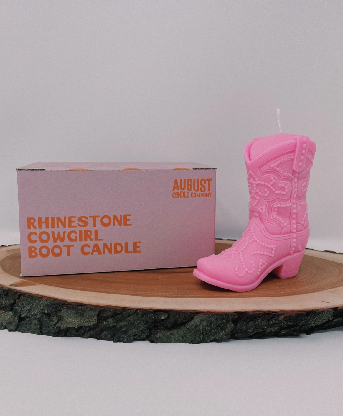 Cowboy Boot Candle