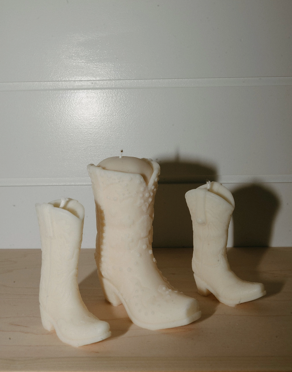 Mini Cowboy Boot Candle