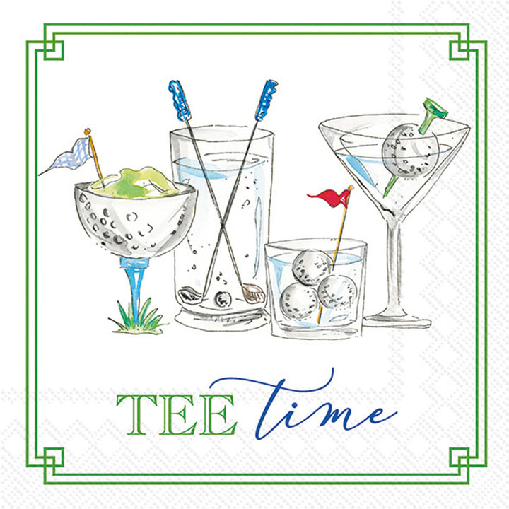 Golf Drinks Cocktail Napkins