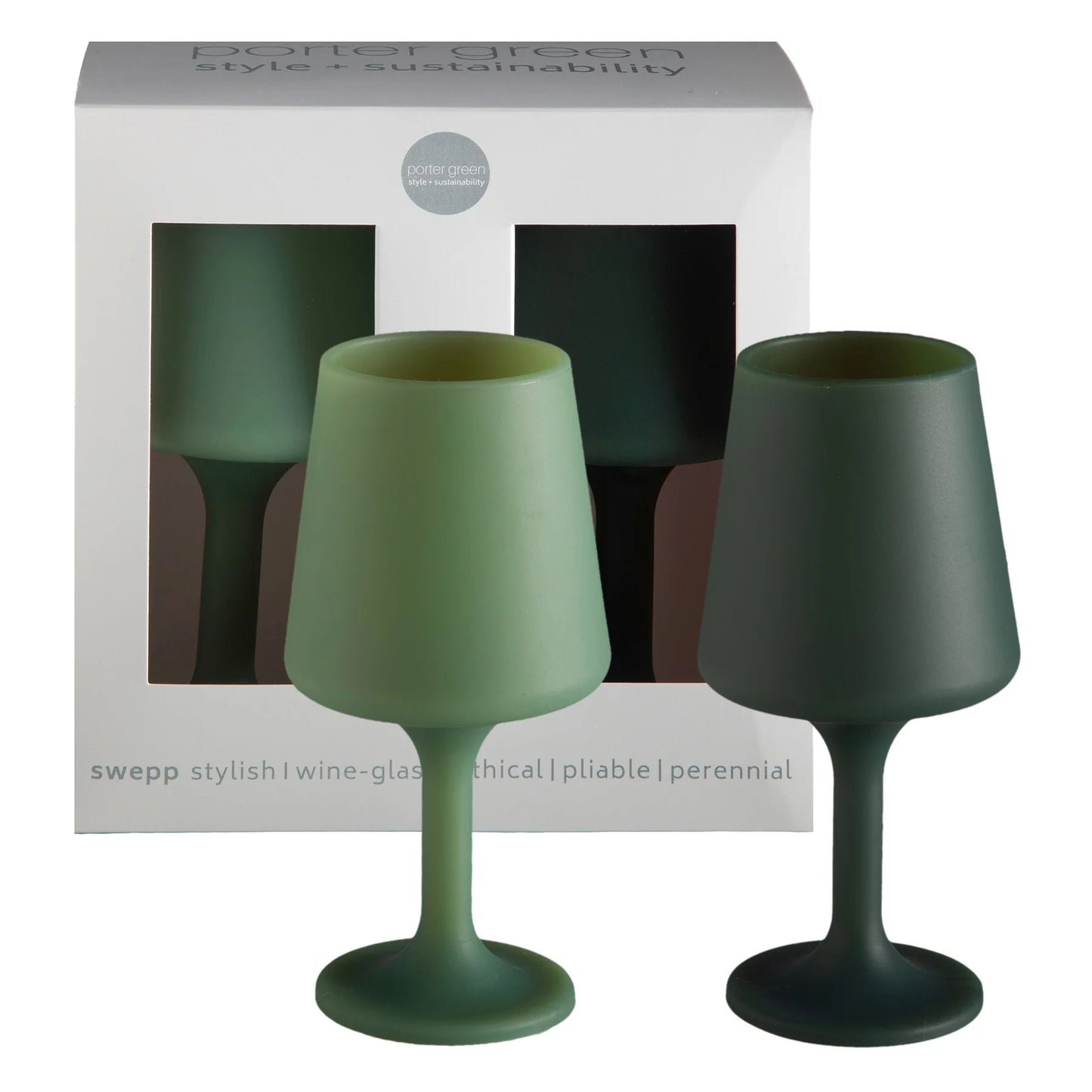 Swepp | Silicone Wine Glasses - Set of 2