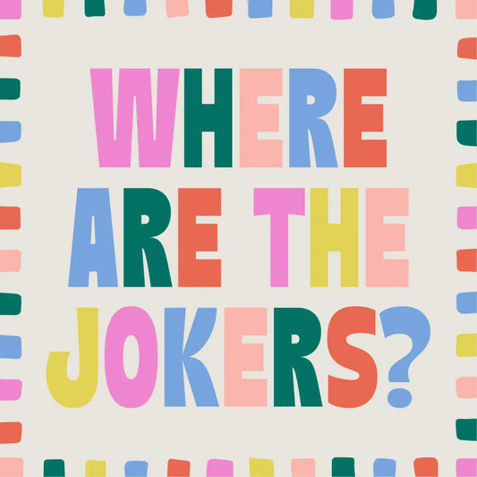 Where Are The Jokers? Cocktail Napkins