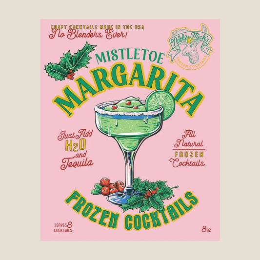 Frozen Cranberry Mistletoe Margarita