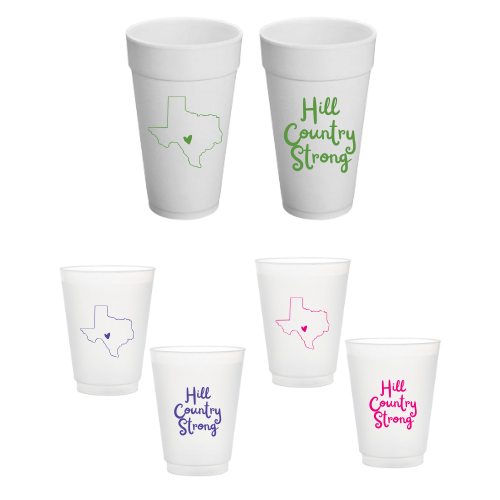 HILL COUNTRY STRONG - Cups