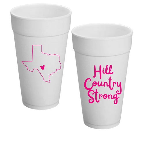 HILL COUNTRY STRONG - Cups