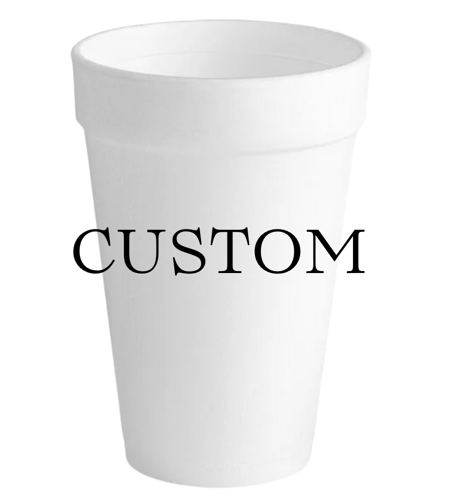 Custom 16 oz Styrofoam Cups - Standard