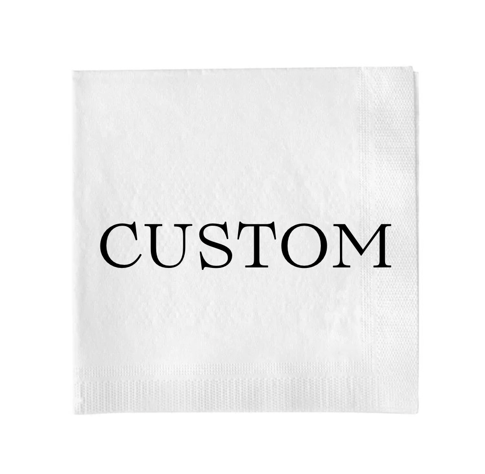 Custom 3Ply Luncheon Napkins - Standard