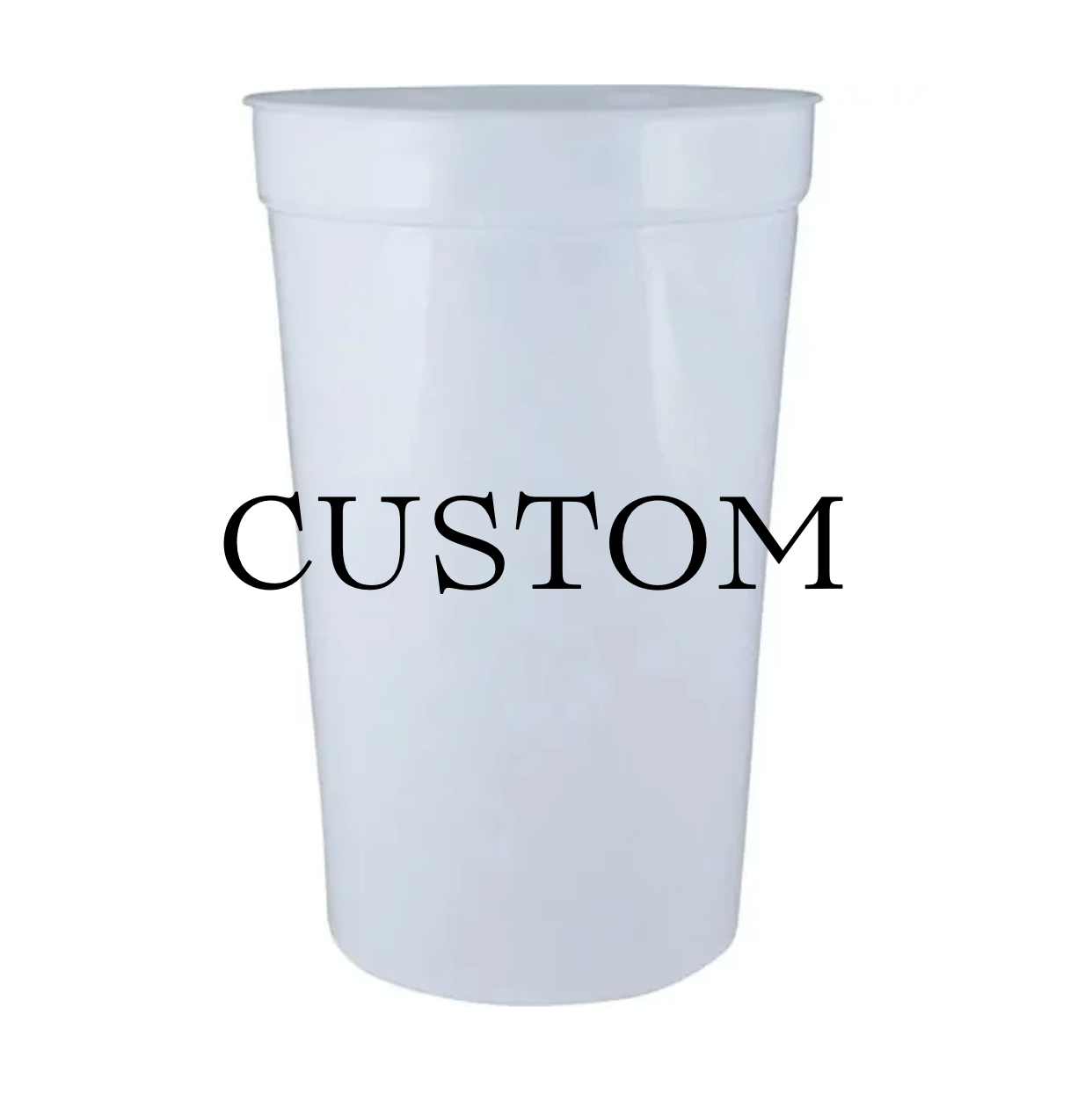 Custom 22 oz Stadium Cups - Standard