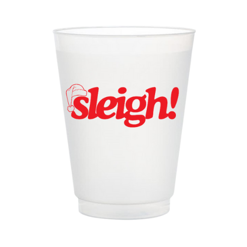 Sleigh! Frosted Cups